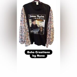 James Taylor & Bonnie Raitt Upcycle Rocktop